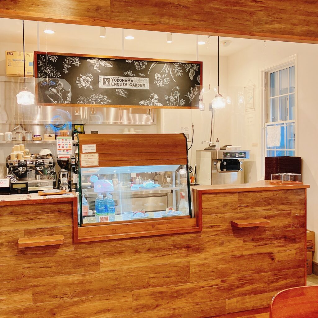 横浜イングリッシュガーデン内のYEGオリジナルCAFE